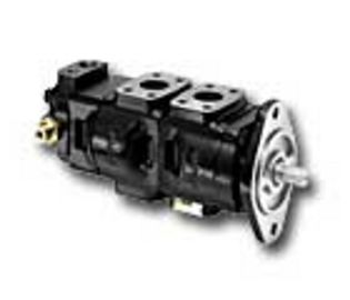 Komatsu tandem gear pump